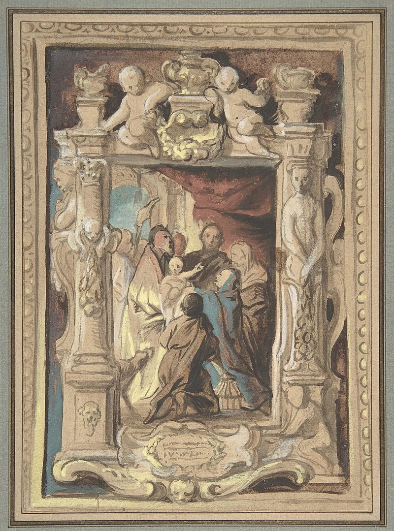 Disegno - La presentazione al Tempio, Metropolitan Museum of Art